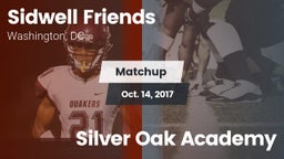 Matchup: Sidwell Friends vs. Silver Oak Academy 2017
