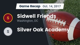 Recap: Sidwell Friends  vs. Silver Oak Academy 2017