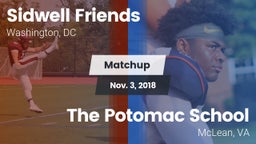 Matchup: Sidwell Friends vs. The Potomac School 2018