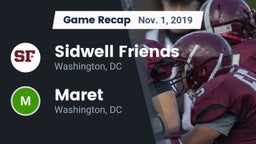 Recap: Sidwell Friends  vs. Maret  2019