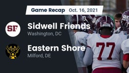 Recap: Sidwell Friends  vs. Eastern Shore  2021