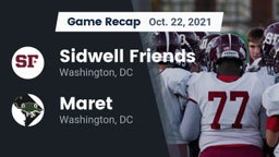 Recap: Sidwell Friends  vs. Maret  2021
