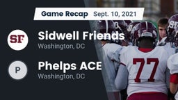 Recap: Sidwell Friends  vs. Phelps ACE  2021