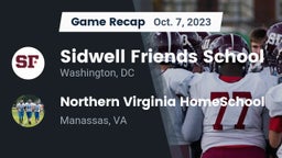 Recap: Sidwell Friends School vs. Northern Virginia HomeSchool  2023