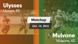 Matchup: Ulysses vs. Mulvane  2016
