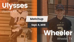 Matchup: Ulysses vs. Wheeler  2018