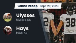 Recap: Ulysses  vs. Hays  2023