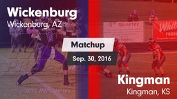 Matchup: Wickenburg vs. Kingman  2016