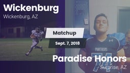 Matchup: Wickenburg vs. Paradise Honors  2018