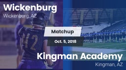 Matchup: Wickenburg vs. Kingman Academy  2018