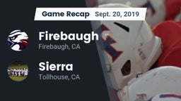 Recap: Firebaugh  vs. Sierra  2019