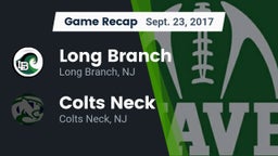 Recap: Long Branch  vs. Colts Neck  2017