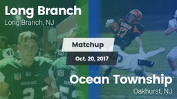 Matchup: Long Branch vs. Ocean Township  2017