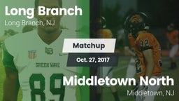 Matchup: Long Branch vs. Middletown North  2017
