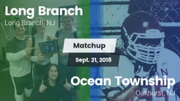 Matchup: Long Branch vs. Ocean Township  2018