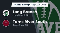 Recap: Long Branch  vs. Toms River South  2018