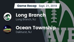 Recap: Long Branch  vs. Ocean Township  2018