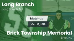 Matchup: Long Branch vs. Brick Township Memorial  2018