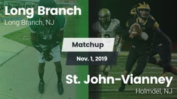 Matchup: Long Branch vs. St. John-Vianney  2019