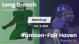 Matchup: Long Branch vs. Rumson-Fair Haven  2020