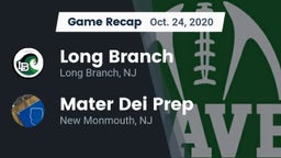 Recap: Long Branch  vs. Mater Dei Prep 2020