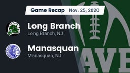 Recap: Long Branch  vs. Manasquan  2020