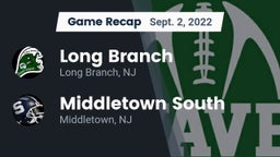 Recap: Long Branch  vs. Middletown South  2022