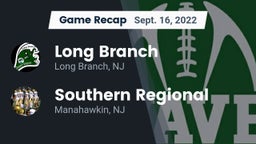 Recap: Long Branch  vs. Southern Regional  2022