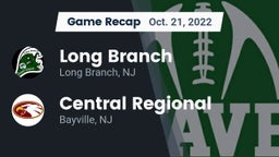 Recap: Long Branch  vs. Central Regional  2022