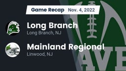 Recap: Long Branch  vs. Mainland Regional  2022