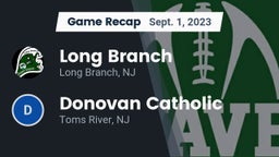 Recap: Long Branch  vs. Donovan Catholic  2023