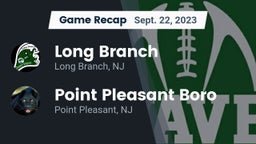 Recap: Long Branch  vs. Point Pleasant Boro  2023
