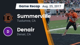 Recap: Summerville  vs. Denair  2017