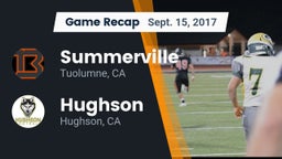 Recap: Summerville  vs. Hughson  2017