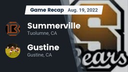 Recap: Summerville  vs. Gustine  2022