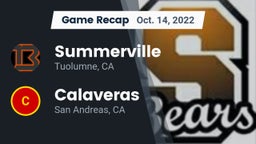 Recap: Summerville  vs. Calaveras  2022