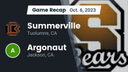 Recap: Summerville  vs. Argonaut  2023