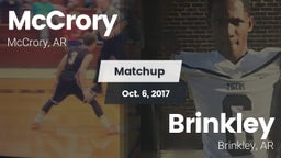 Matchup: McCrory vs. Brinkley  2017