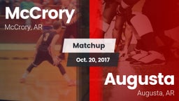 Matchup: McCrory vs. Augusta  2017