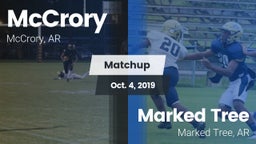 Matchup: McCrory vs. Marked Tree  2019