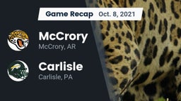 Recap: McCrory  vs. Carlisle  2021