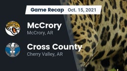 Recap: McCrory  vs. Cross County  2021