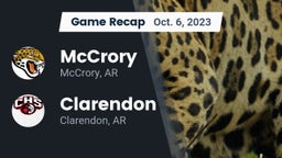 Recap: McCrory  vs. Clarendon  2023