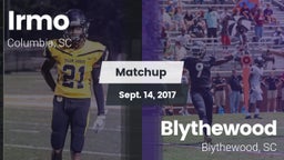 Matchup: Irmo vs. Blythewood  2017