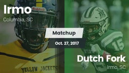 Matchup: Irmo vs. Dutch Fork  2017