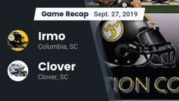 Recap: Irmo  vs. Clover  2019