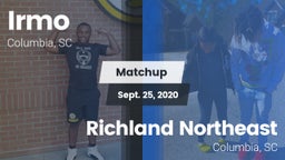 Matchup: Irmo vs. Richland Northeast  2020