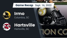 Recap: Irmo  vs. Hartsville  2022