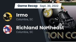 Recap: Irmo  vs. Richland Northeast  2022