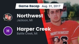 Recap: Northwest  vs. Harper Creek  2017